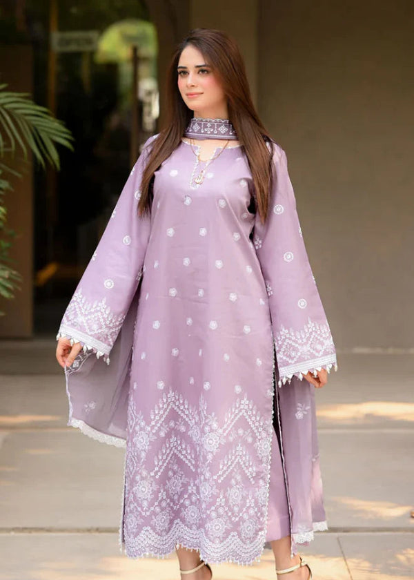 Sobia Nazir - Lawn Embroidered Suit - BFB0315