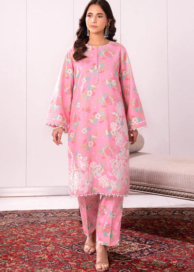 Embroidered - 2 Pc Lawn Suit