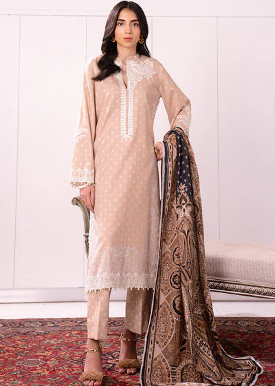 Embroidered - 3 Pc Lawn Suit (Lawn Dupatta)
