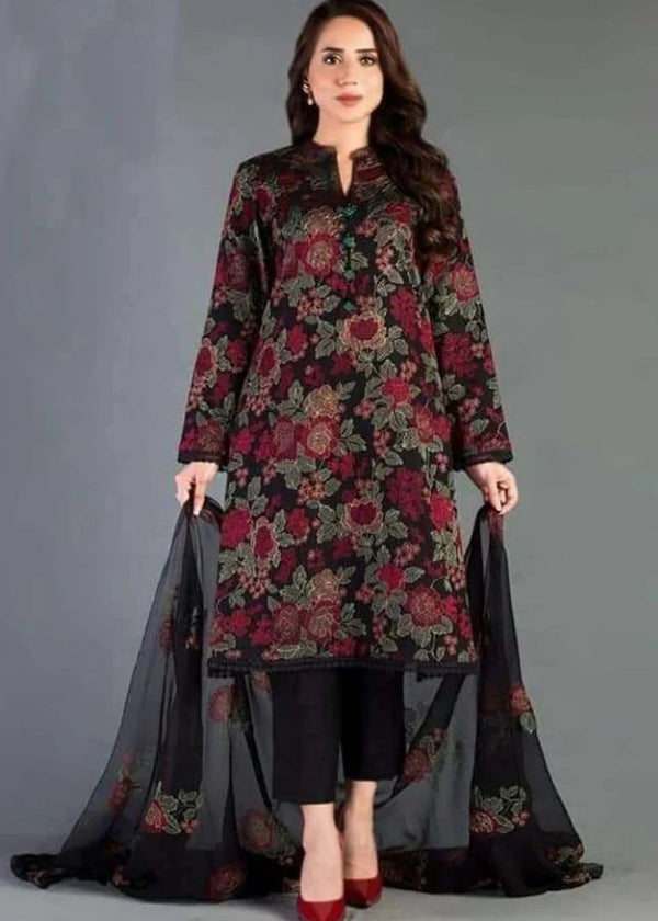 Bareeze - 3PC Lawn Embroidered Suit - BFB0248